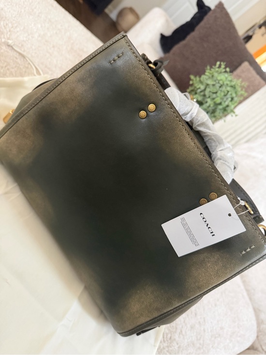 Coach Handbags - ❤️ Coach Green Loved Leather Rogue 31 ❤️